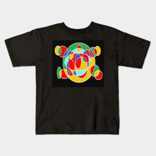 Circulo black Kids T-Shirt